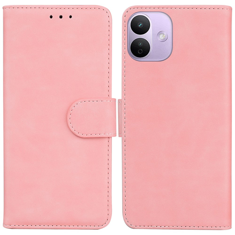 For Xiaomi Redmi Note 17 4G (Global) / Note 17 5G (Global) / Note 17 (India / China) 5G  Case Solid Color Leather Wallet Phone Cover