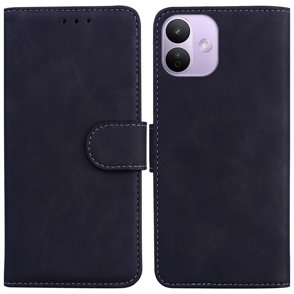 For Xiaomi Redmi Note 17 Pro 5G Case Solid Color Leather Wallet Phone Cover