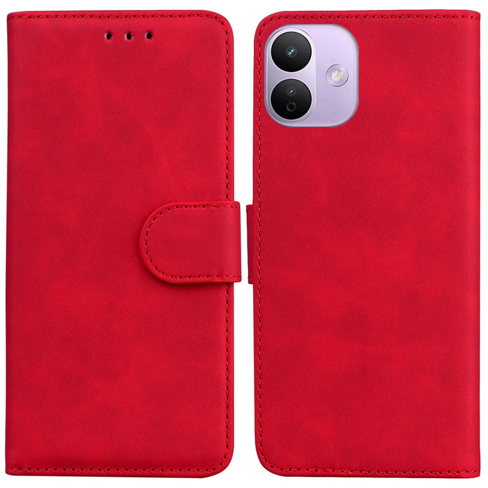 For Xiaomi Redmi Note 17 Pro 5G Case Solid Color Leather Wallet Phone Cover
