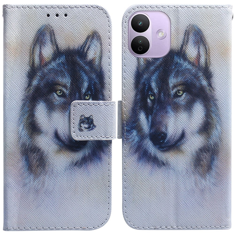 For Xiaomi Redmi Note 17 4G (Global) / Note 17 5G (Global) / Note 17 (India / China) 5G  Wallet Case Pattern Print Leather Phone Cover