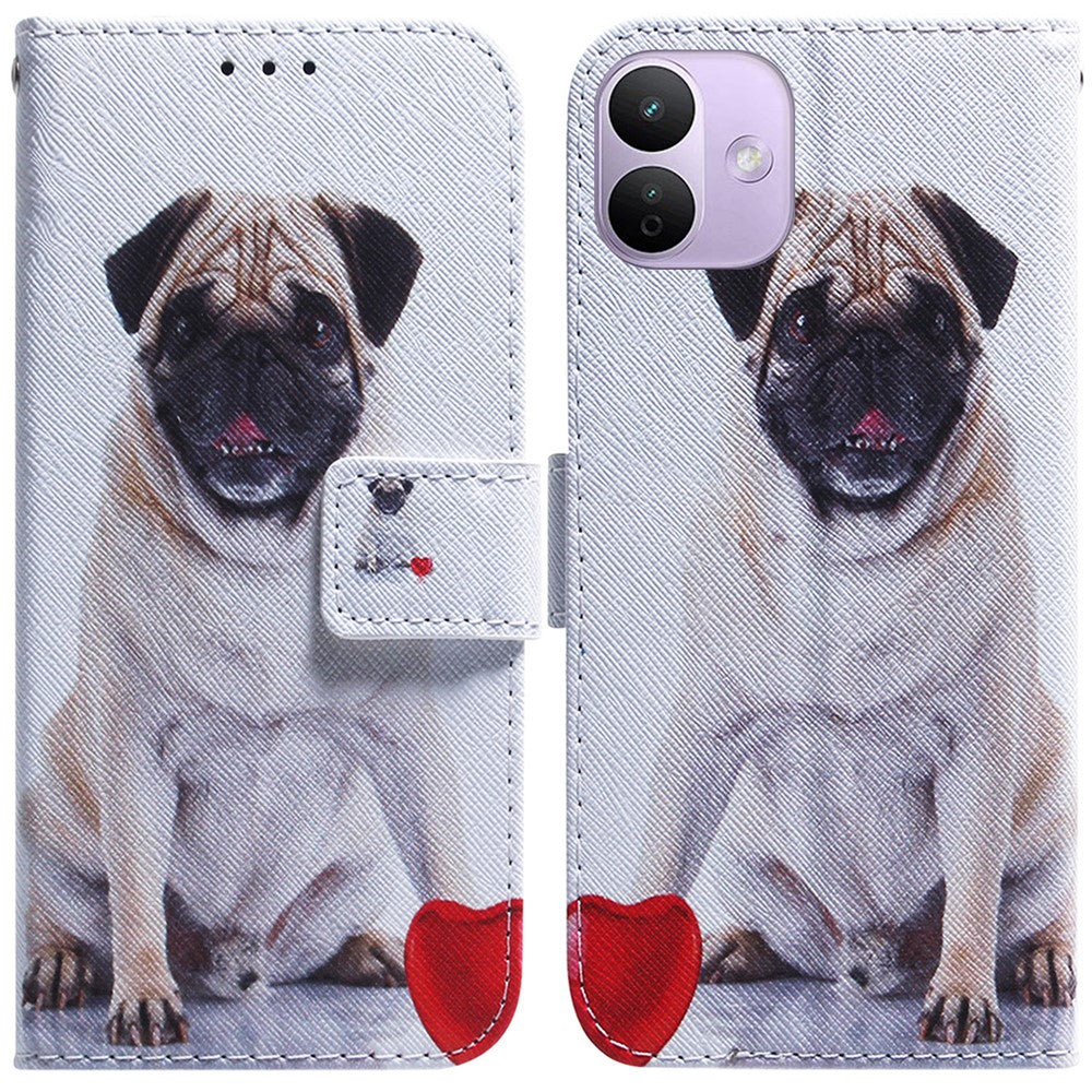 For Xiaomi Redmi Note 17 Pro 5G Wallet Case Pattern Print Leather Phone Cover