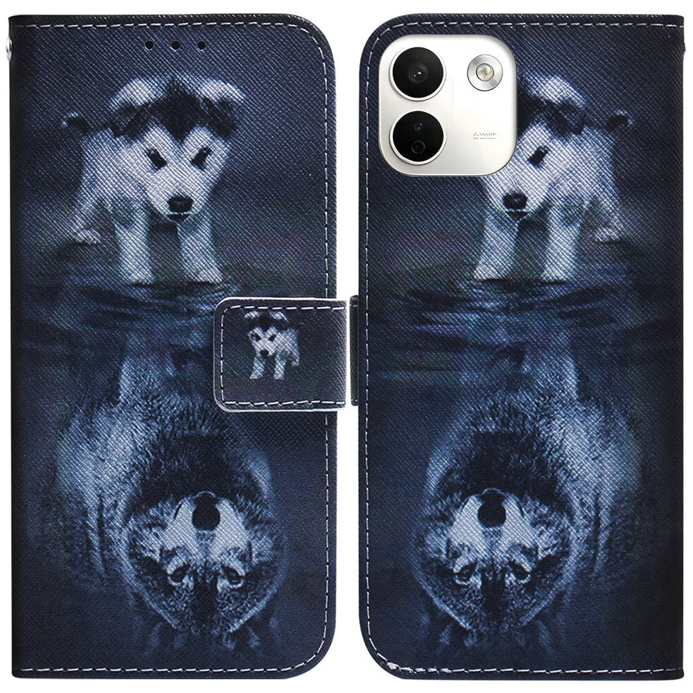 For Xiaomi Redmi Note 17 Pro Max 5G Wallet Case Pattern Print Leather Phone Cover