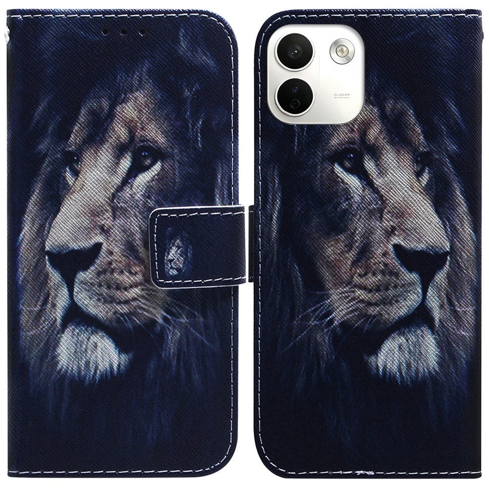 For Xiaomi Redmi Note 17 Pro Max 5G Wallet Case Pattern Print Leather Phone Cover