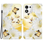 For Honor 600 Smart 5G  /  X7e Plus 5G Wallet Phone Case Anti-Drop Pattern Printing Leather Flip Cover with Strap