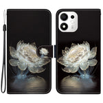 For Honor 600 Smart 5G  /  X7e Plus 5G Wallet Phone Case Anti-Drop Pattern Printing Leather Flip Cover with Strap