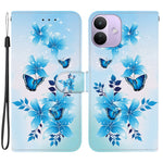 Xiaomi Redmi Note 17 4G (Global) / Note 17 5G (Global) / Note 17 (Indien/Kina) 5G-skal, mönstertryck, läderplånbok med snodd