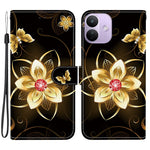 Xiaomi Redmi Note 17 4G (Global) / Note 17 5G (Global) / Note 17 (Indien/Kina) 5G-cover med mønstertryk, læderpung og snor