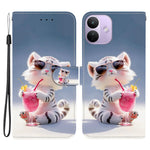 For Xiaomi Redmi Note 17 Pro 5G Case Pattern Printing Leather Flip Wallet Phone Cover with Lanyard