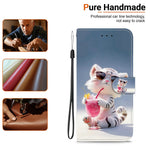 For Xiaomi Redmi Note 17 Pro 5G Case Pattern Printing Leather Flip Wallet Phone Cover with Lanyard