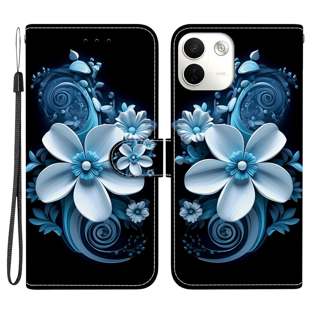 For Xiaomi Redmi Note 17 Pro Max 5G Case Pattern Printing Leather Flip Wallet Phone Cover with Lanyard