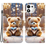 Til Honor 600 Smart 5G / X7e Plus 5G Læder Cover med Stativ Pung Mønsterprint Telefoncover med Håndledsrem