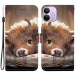 For Xiaomi Redmi Note 17 4G (Global) / Note 17 5G (Global) / Note 17 (India / China) 5G  Leather Case Stand Wallet Pattern Printing Phone Cover with Wrist Strap