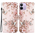 For Xiaomi Redmi Note 17 4G (Global) / Note 17 5G (Global) / Note 17 (India / China) 5G  Wallet Case Pattern Printing Leather Stand Phone Cover with Strap
