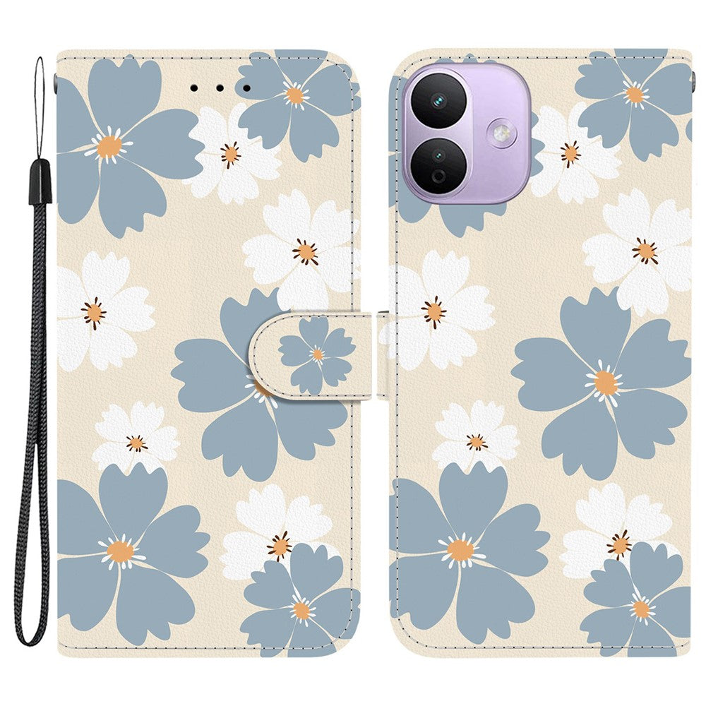 For Xiaomi Redmi Note 17 Pro 5G Wallet Case Pattern Printing Leather Stand Phone Cover with Strap