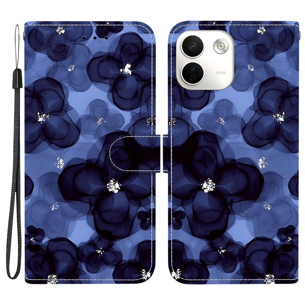 For Xiaomi Redmi Note 17 Pro Max 5G Wallet Case Pattern Printing Leather Stand Phone Cover with Strap