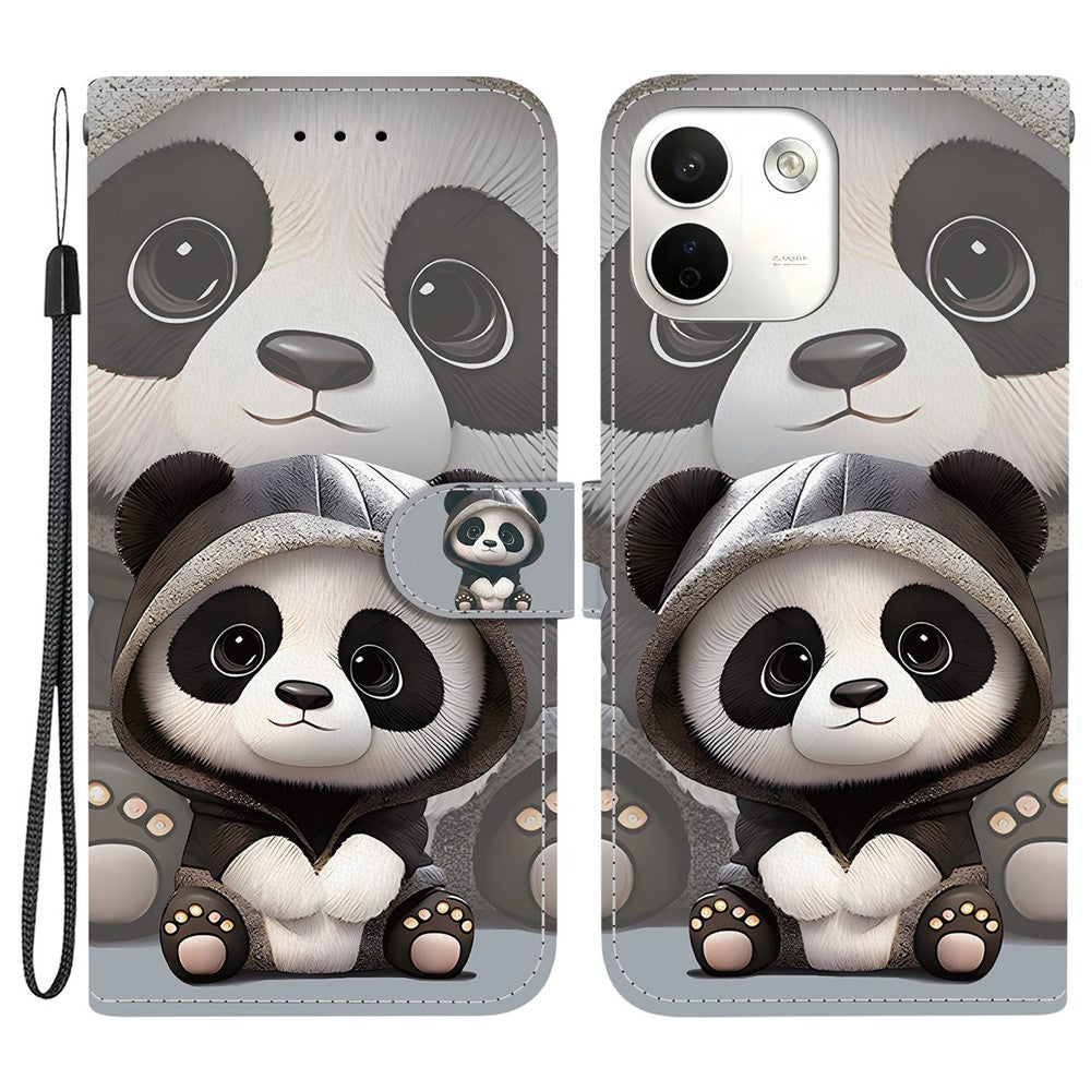For Xiaomi Redmi Note 17 Pro Max 5G Wallet Case Pattern Printing Leather Stand Phone Cover with Strap
