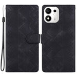 For Honor 600 Smart 5G  /  X7e Plus 5G Wallet Case Imprinted Ethnic Pattern Leather Phone Cover with Wrist Strap
