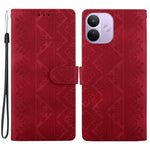 For Xiaomi Redmi Note 17 4G (Global) / Note 17 5G (Global) / Note 17 (India / China) 5G  Wallet Case Imprinted Ethnic Pattern Leather Phone Cover with Wrist Strap