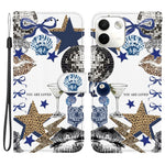 For Xiaomi Redmi Note 17 Pro Max 5G Case Pattern Printing PU Leather Wallet Flip Stand Phone Cover with Wrist Strap