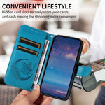 Til Honor X7e Plus 5G / Honor 600 Smart 5G Etui Sommerfuglemønster PU-læder Folio Flip Telefoncover
