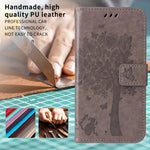 For Honor 600 Smart 5G / Honor X7e Plus 5G Phone Case with Stand Cat Tree Pattern Leather Wallet Mobile Cover