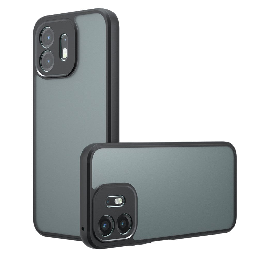 For OnePlus N6 4G Case Skin-Touch TPU + PC Matte Phone Back Cover