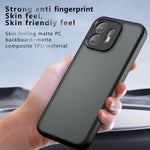 For OnePlus N6 4G Case Skin-Touch TPU + PC Matte Phone Back Cover