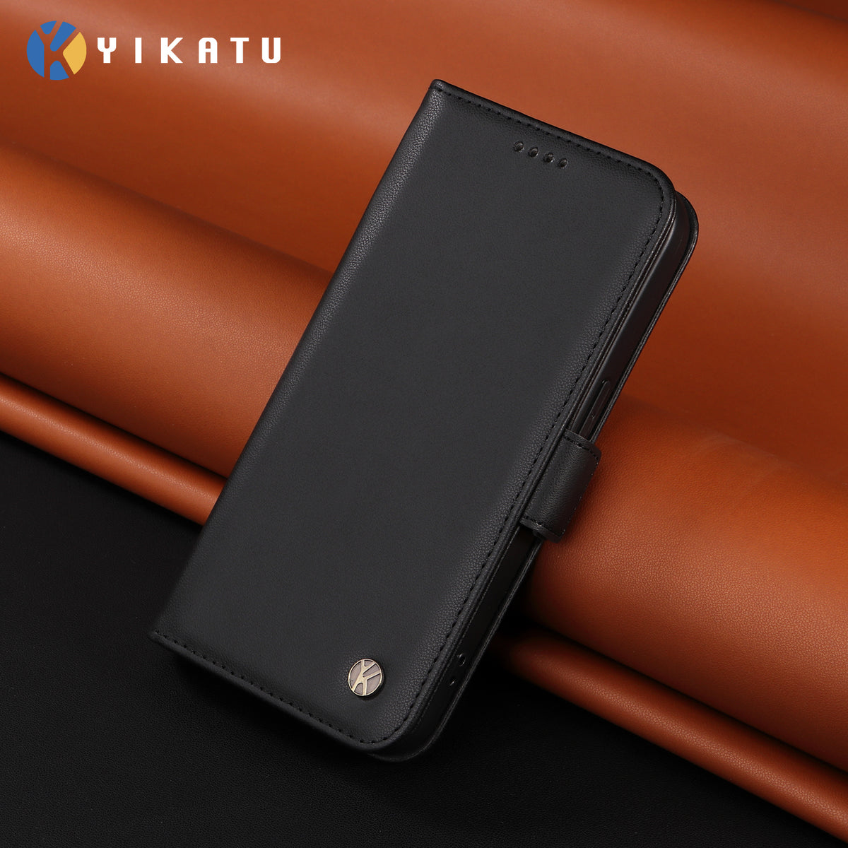 YIKATU for Honor 600 Smart 5G / Honor X7e Plus 5G Wallet Phone Case  YK-003 Leather Stand Cover