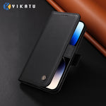 YIKATU for Honor 600 Smart 5G / Honor X7e Plus 5G Wallet Phone Case  YK-003 Leather Stand Cover