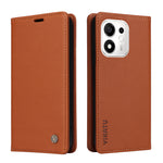 YIKATU for Honor X7e Plus 5G / Honor 600 Smart 5G YK-001 Phone Cases Magnetic Closure PU Leather Mobile Cover