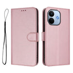 For Xiaomi Redmi Note 17 Pro Max 5G / Xiaomi Redmi Note 17 Pro+ 5G Wallet Case RFID Blocking Calf Texture Leather Stand Phone Cover with Strap
