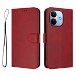 For Xiaomi Redmi Note 17 Pro Max 5G / Xiaomi Redmi Note 17 Pro+ 5G Wallet Case RFID Blocking Calf Texture Leather Stand Phone Cover with Strap
