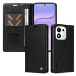 YIKATU for Honor 600 Smart 5G / Honor X7e Plus 5G Wallet Case  YK-006 Magnetic Closure Leather Phone Cover Litchi Texture