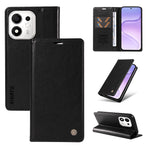 YIKATU for Honor 600 Smart 5G / Honor X7e Plus 5G Wallet Case  YK-006 Magnetic Closure Leather Phone Cover Litchi Texture