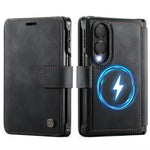 AUTSPACE for Samsung Galaxy Z Fold8 A15 Case RFID Blocking Wallet Leather Magnetic Phone Cover