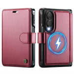 AUTSPACE for Samsung Galaxy Z Fold8 A15 Case RFID Blocking Wallet Leather Magnetic Phone Cover