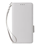 For Xiaomi Redmi Note 17 Pro 5G Case Litchi Texture Wallet Leather Phone Cover with Wrist Strap