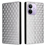 For Xiaomi Redmi Note 17 Pro 5G Case Wallet Rhombus Imprinted PU Leather Phone Cover