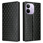 For Xiaomi Redmi Note 17 Pro 5G Case Wallet Rhombus Imprinted PU Leather Phone Cover