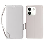 For Xiaomi Redmi Note 17 Pro Max 5G  /  Redmi Note 17 Pro+ 5G Case Litchi Texture Wallet Leather Phone Cover with Wrist Strap