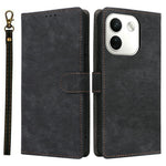 For Xiaomi Redmi Note 17 Pro Max 5G  /  Redmi Note 17 Pro+ 5G Wallet Case RFID Blocking PU Leather Phone Cover Stand with Strap