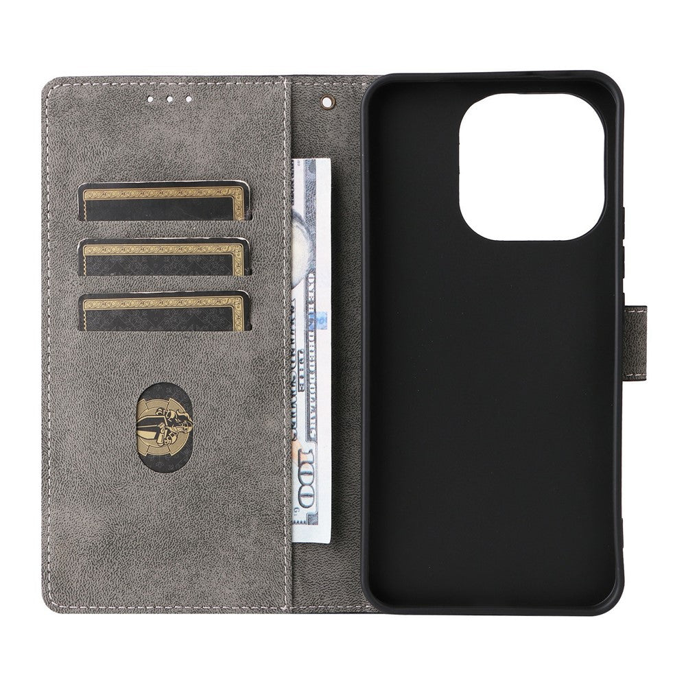For Xiaomi Redmi Note 17 Pro Max 5G  /  Redmi Note 17 Pro+ 5G Wallet Case RFID Blocking PU Leather Phone Cover Stand with Strap
