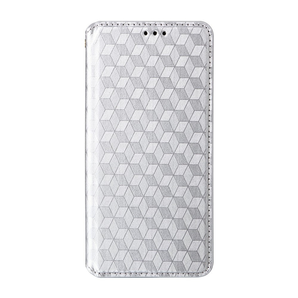 For Xiaomi Redmi Note 17 Pro Max 5G  /  Redmi Note 17 Pro+ 5G Case Wallet Rhombus Imprinted PU Leather Phone Cover