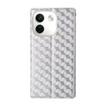 For Xiaomi Redmi Note 17 Pro Max 5G  /  Redmi Note 17 Pro+ 5G Case Wallet Rhombus Imprinted PU Leather Phone Cover