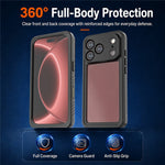 REDPEPPER FM Series For iPhone 18 Pro Waterproof Case IP68 Shockproof Phone Cover