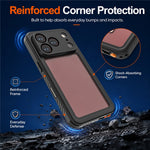 REDPEPPER FM Series For iPhone 18 Pro Waterproof Case IP68 Shockproof Phone Cover