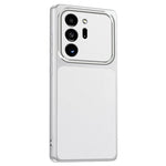 For Samsung Galaxy Note20 Ultra / Note20 Ultra 5G Phone Case Lambskin Texture PC TPU PU Leather Shockproof Protective Cover
