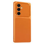 For Samsung Galaxy A35 5G Phone Case Lambskin Texture PC TPU PU Leather Shockproof Protective Cover