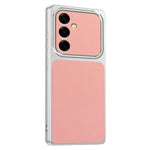 For Samsung Galaxy A35 5G Phone Case Lambskin Texture PC TPU PU Leather Shockproof Protective Cover