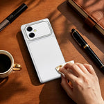 For Samsung Galaxy A05 4G Phone Case Lambskin Texture PC TPU PU Leather Shockproof Protective Cover